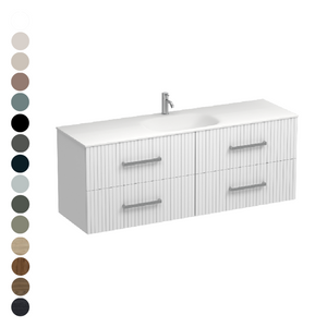 Lima Spio 1500 4 Drawer Vanity Centre Basin