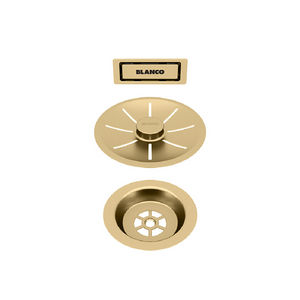 Blanco Single Bowl Waste Kit | Satin Gold