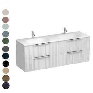 Forma Spio 1500 4 Drawer Vanity Double Basin