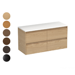 Stanza Opaco 1200 4 Drawer Vanity