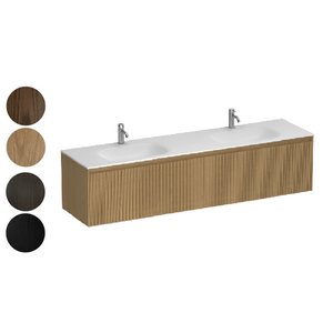 Strata Spio 1200 2 Drawer Vanity Double Basin