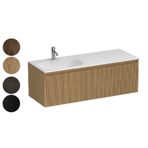 Strata Spio 1200 2 Drawer Vanity Left Basin