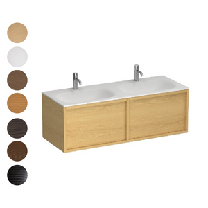 Alma Spio 1200 2 Drawer Vanity Double Basin