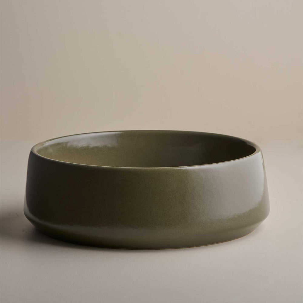 Robert Gordon Basins Robert Gordon Kiln 360 Round Vessel Basin | Olive