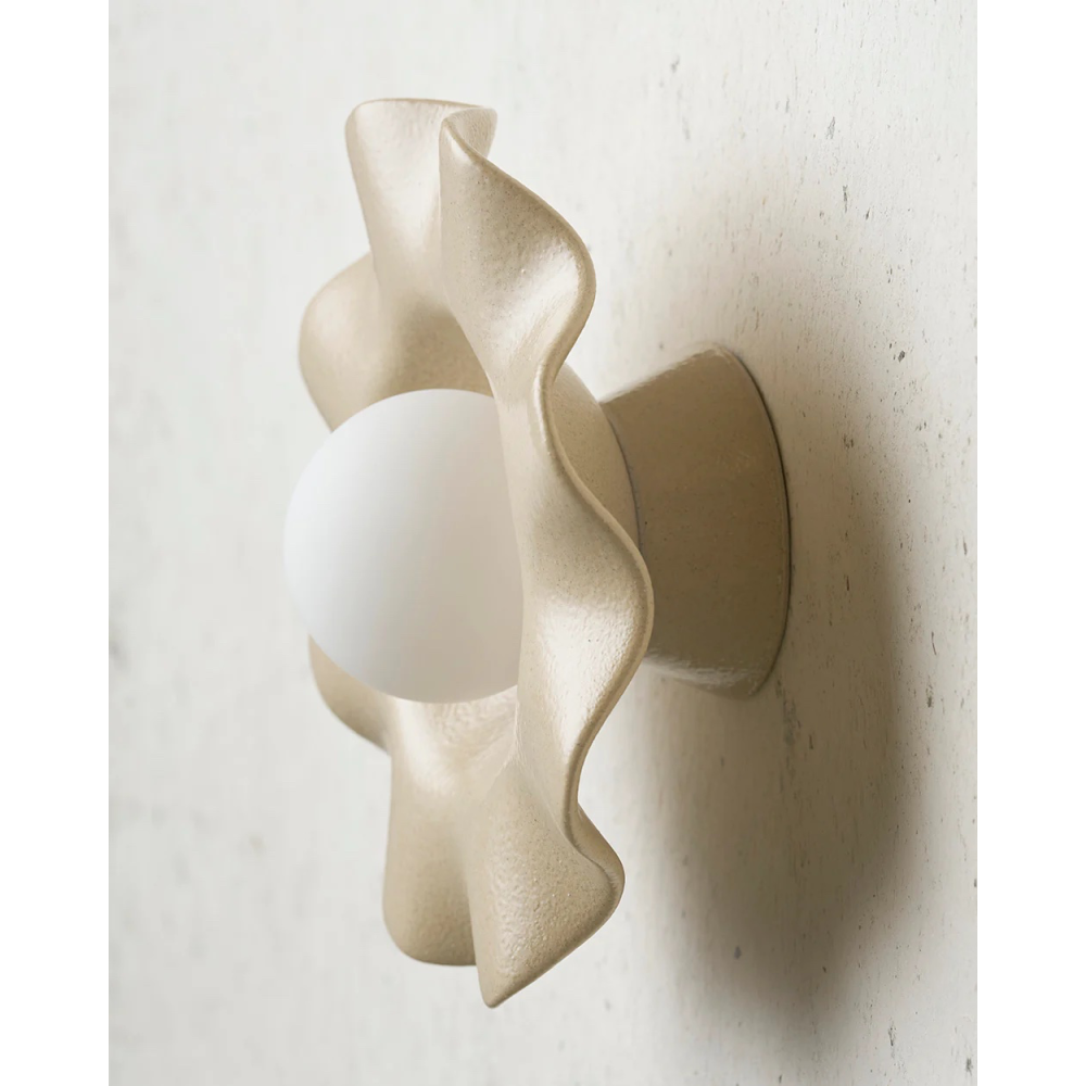 Robert Gordon Pearl Wall Sconce Light | Sand