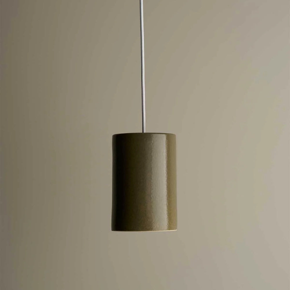 Robert Gordon Large Cylinder Light | Olive