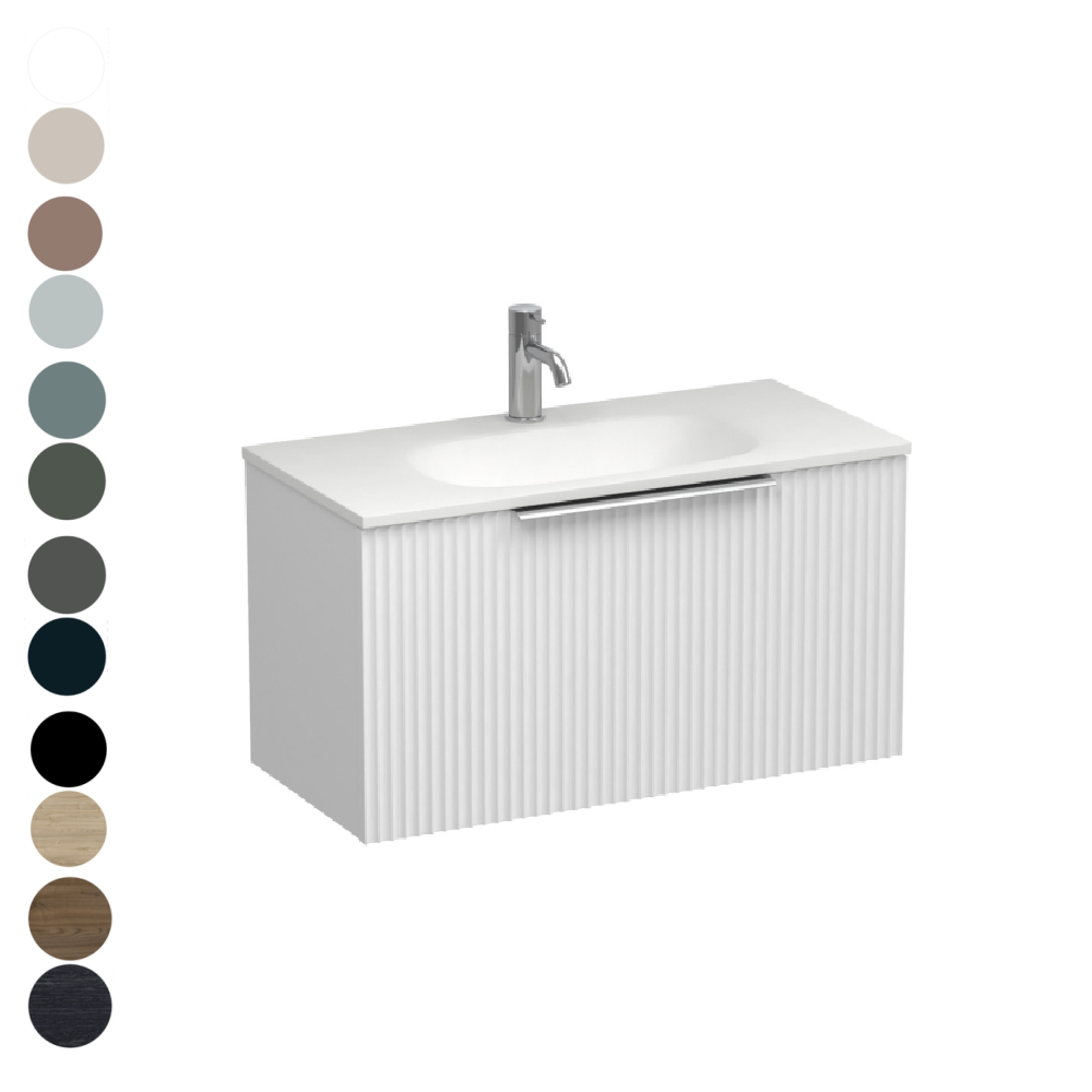 Forma Spio Slim 750 1 Drawer Vanity