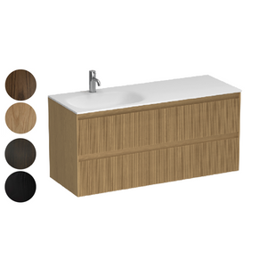 Strata Spio 1200 4 Drawer Vanity Left Basin