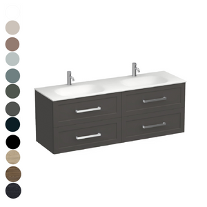 Hampton Spio 1500 4 Drawer Vanity Double Basin