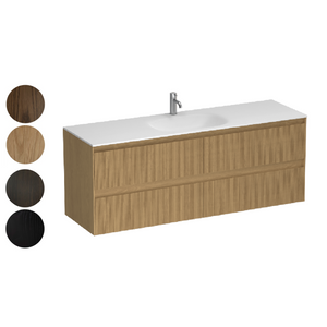 Strata Spio 1500 4 Drawer Vanity Centre Basin