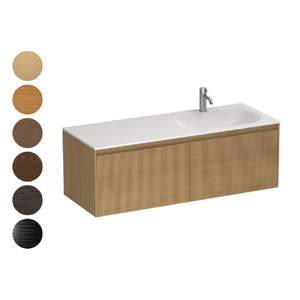 Strata Spio 1200 2 Drawer Vanity Right Basin