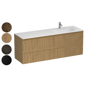 Strata Spio 1500 4 Drawer Vanity Right Basin