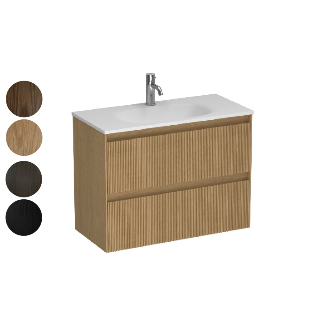 Strata Spio Slim 750 2 Drawer Vanity