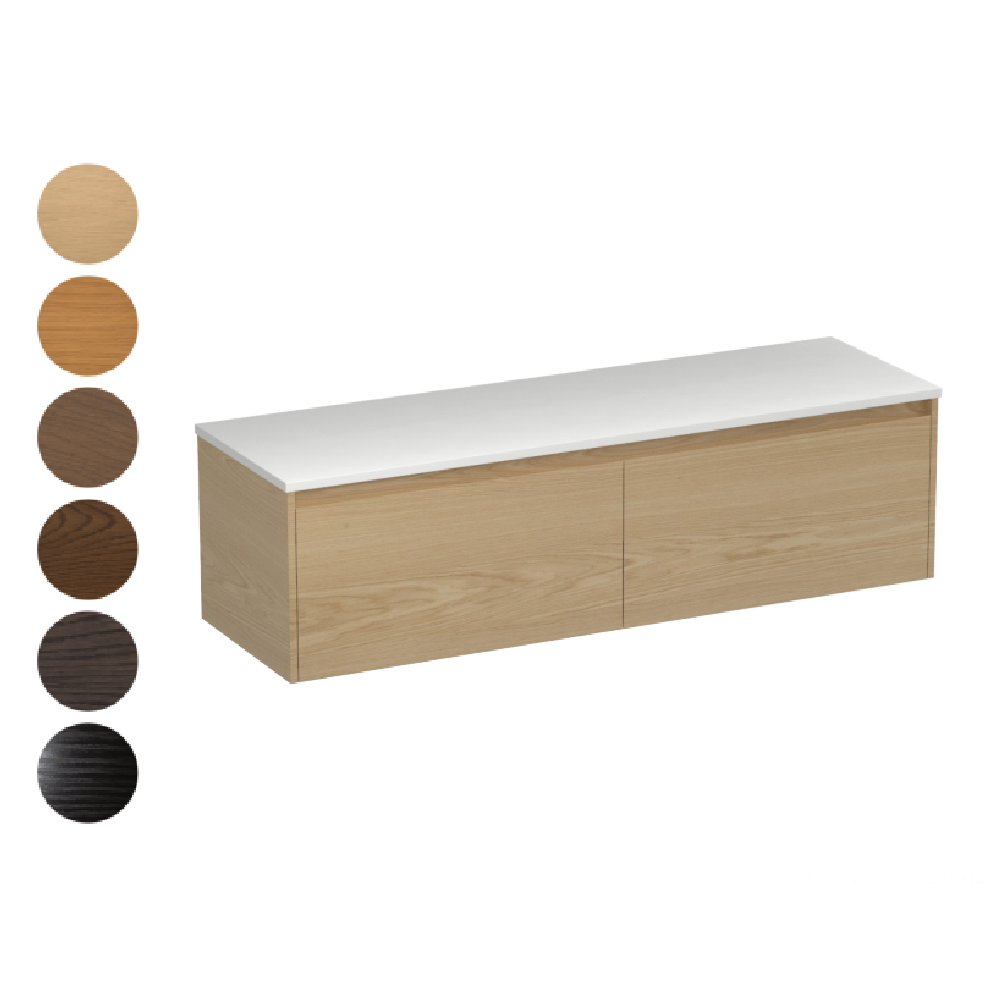 Stanza Opaco 1500 2 Drawer Vanity