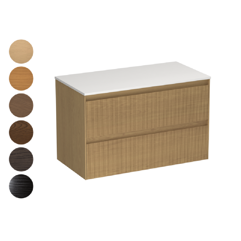 Strata Opaco 900 2 Drawer Vanity