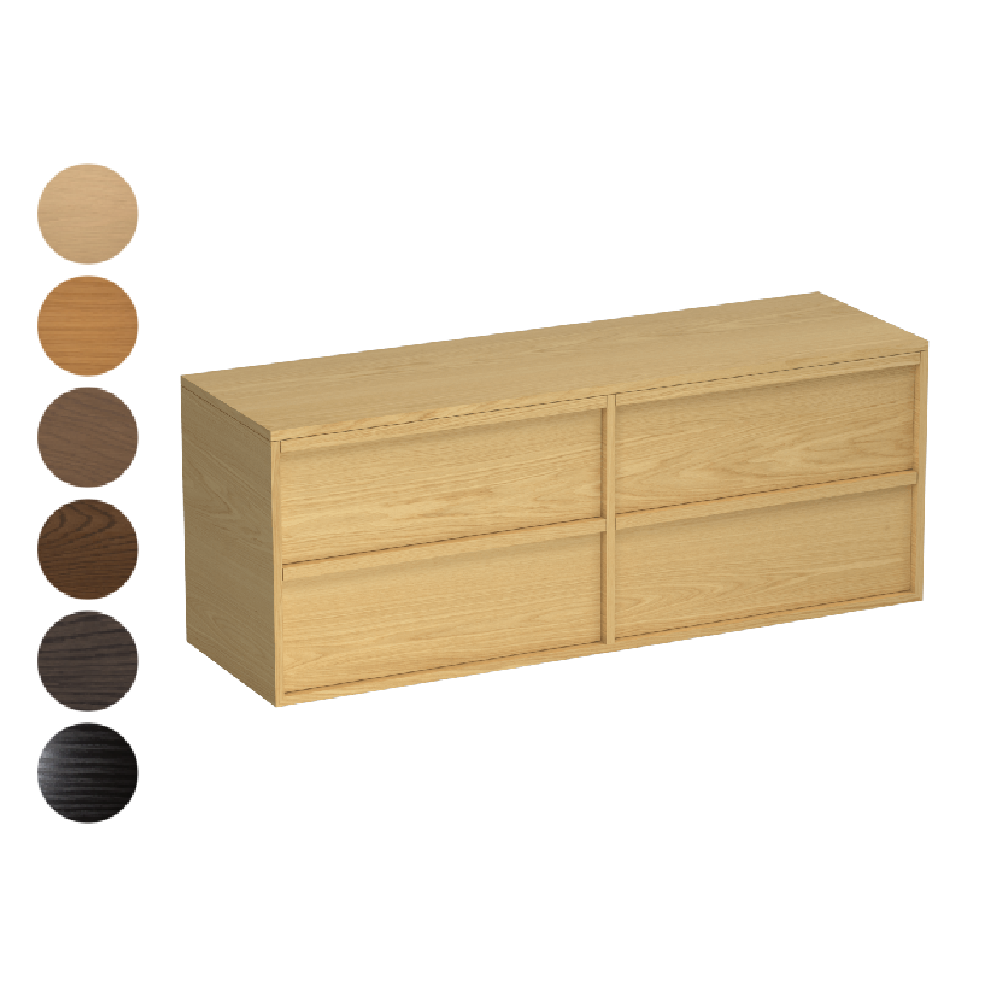 Alma Legno 1500 4 Drawer Vanity