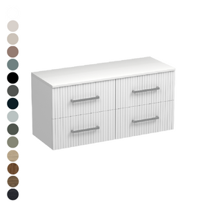 Lima Opaco 1200 4 Drawer Vanity