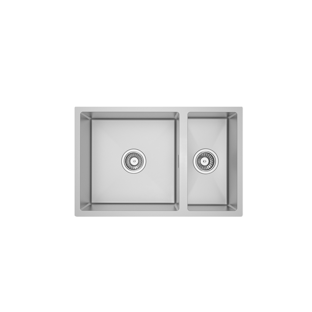 Sergio Urbane Handmade Double Sink | 400 + 200 x 400mm