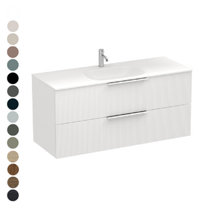 Ava Spio 1200 2 Drawer Vanity Centre Basin