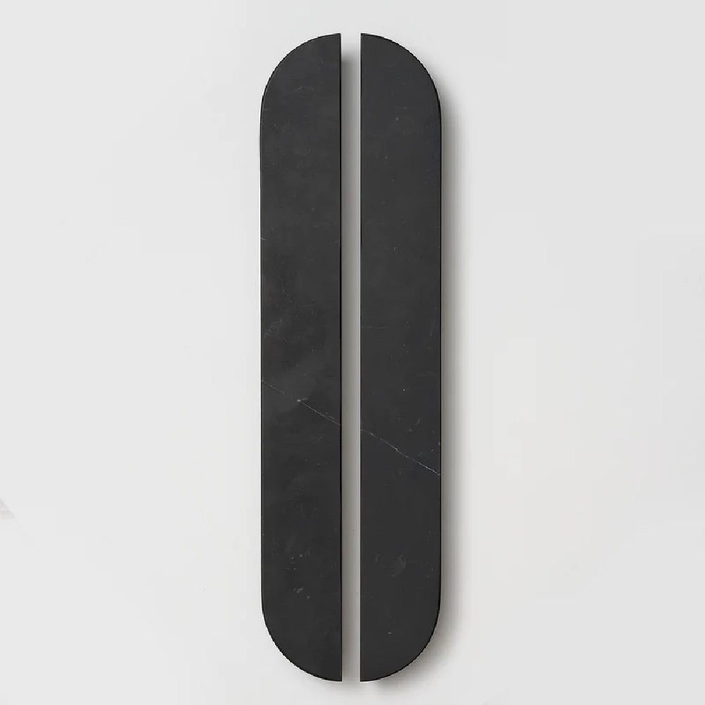 Lo&Co Dot Marble Handle Pull Large | Black