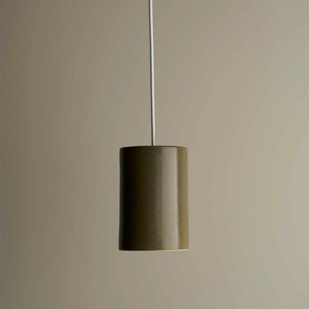 Robert Gordon Small Cylinder Light | Olive