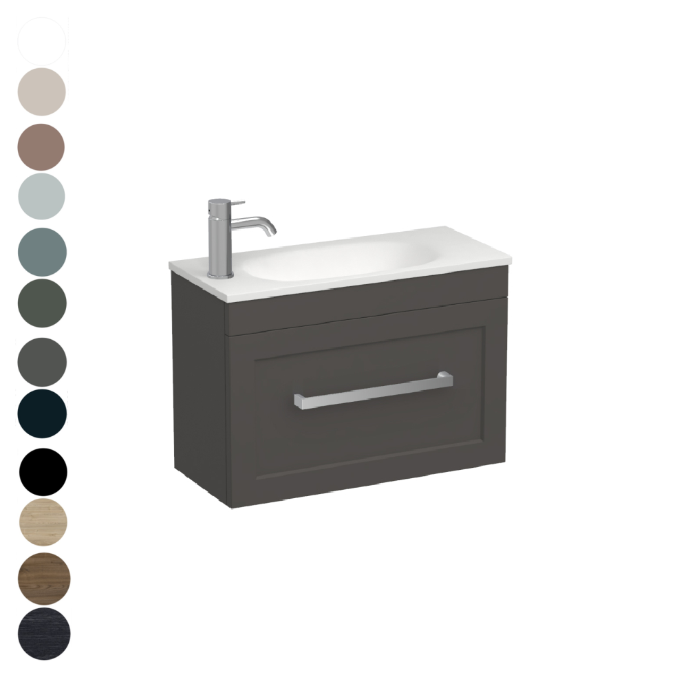 Hampton Spio Slim 600 1 Door Vanity