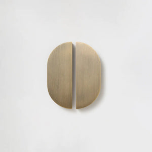 Lo&Co Isla Pull Handle | Aged Brass