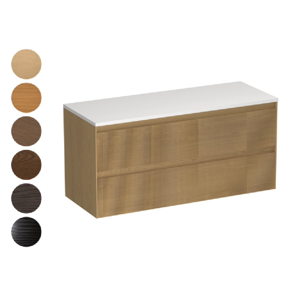 Strata Opaco 1200 2 Drawer Vanity