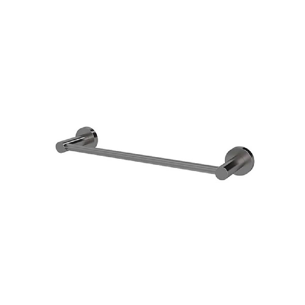Meir Round Single Towel Rail 300mm | Shadow