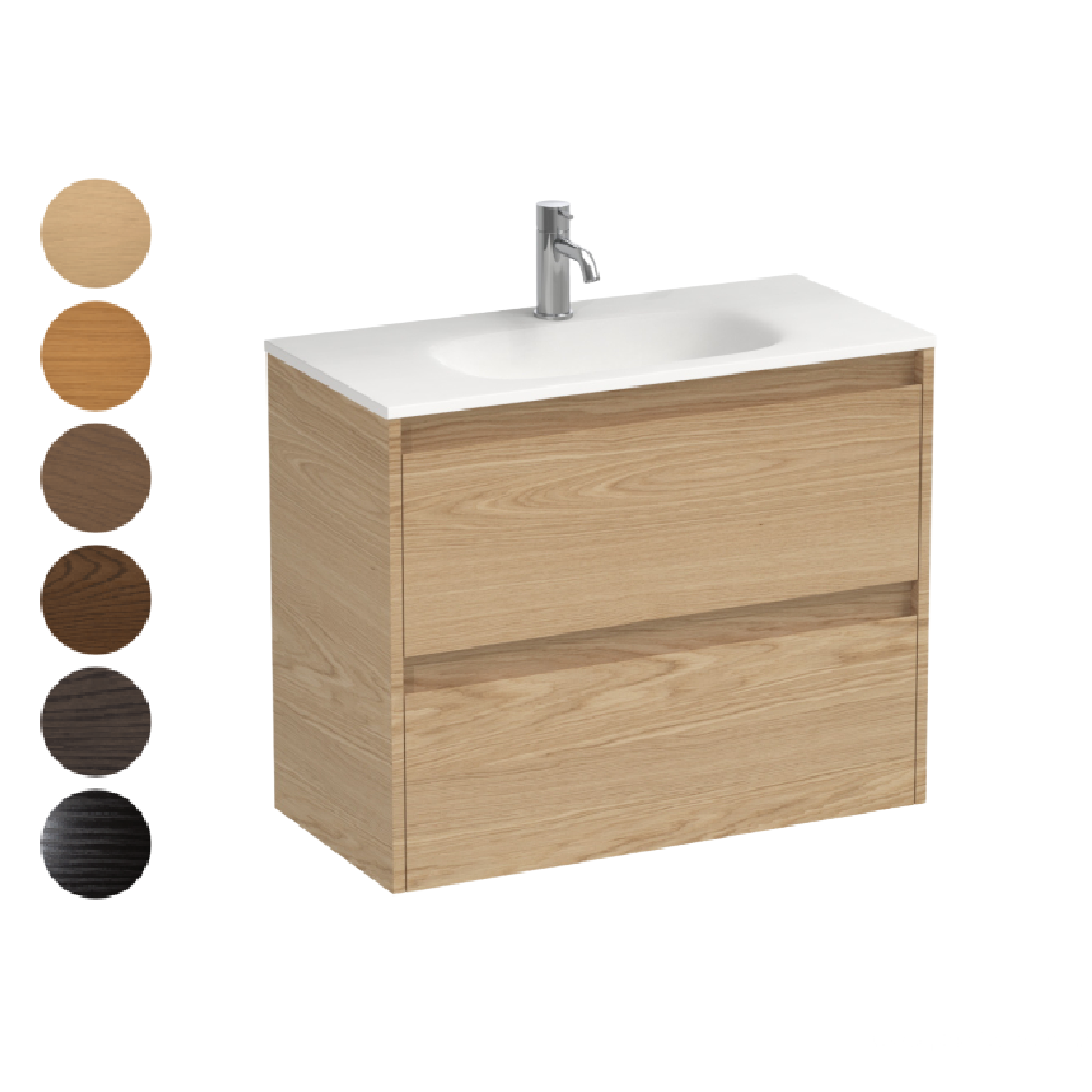 Stanza Spio Slim 750 2 Drawer Vanity