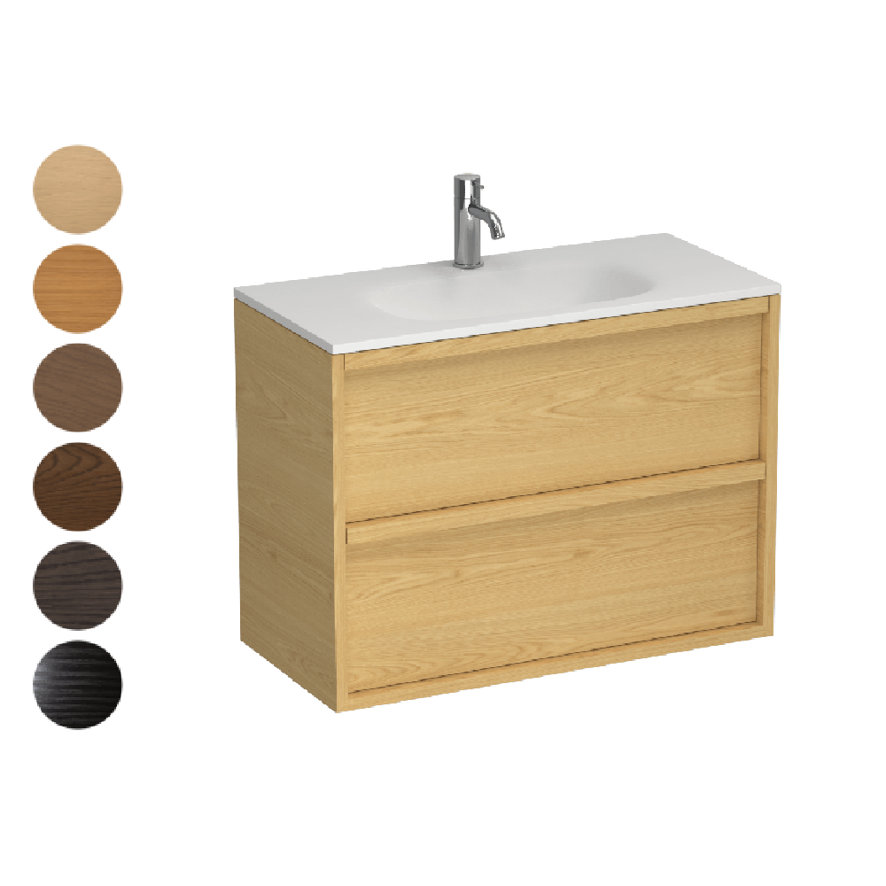 Alma Spio Slim 750 2 Drawer Vanity