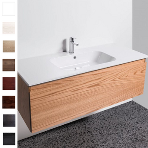 Michel César Qubo 1200 Vanity | Single Basin & 1 Drawer