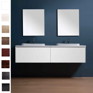 Michel César Moode 1500 Vanity | 2 Basin + 2 Drawers