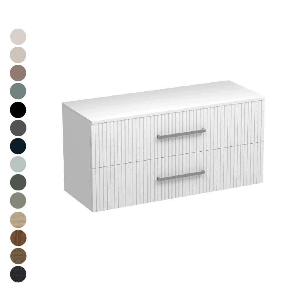 Lima Opaco 1200 2 Drawer Vanity