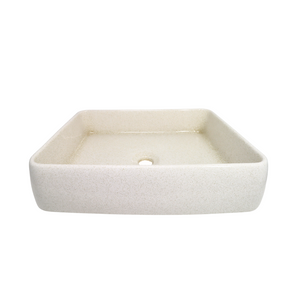 Robert Gordon Kiln 515 Rectangle Vessel Basin | Vanilla Bean