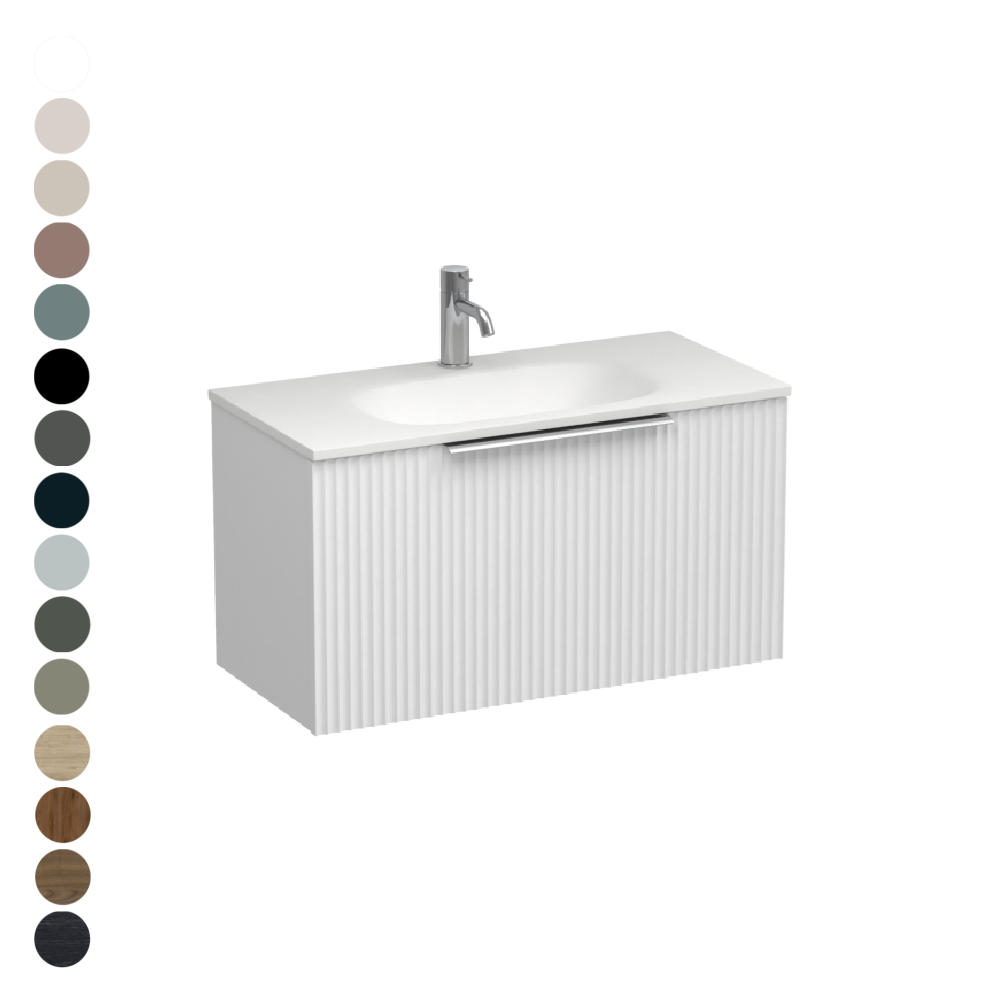 Forma Spio Slim 750 1 Drawer Vanity