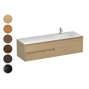 Stanza Spio 1500 3 Drawer Vanity Right Basin