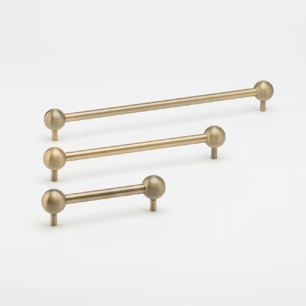 Lo&Co Sphere Pull | Aged Brass