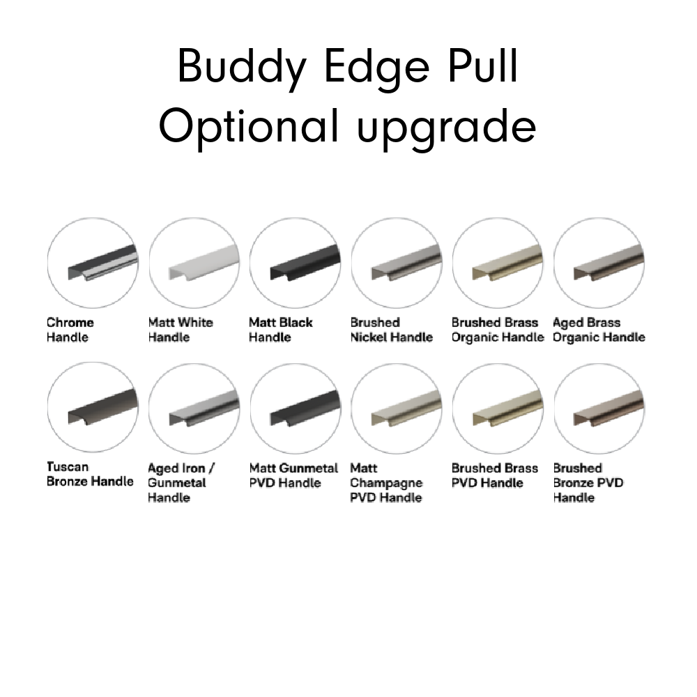 Ava Curve Opaco 750 Right Corner 1 Drawer Vanity