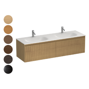 Strata Spio 1500 2 Drawer Vanity Double Basin