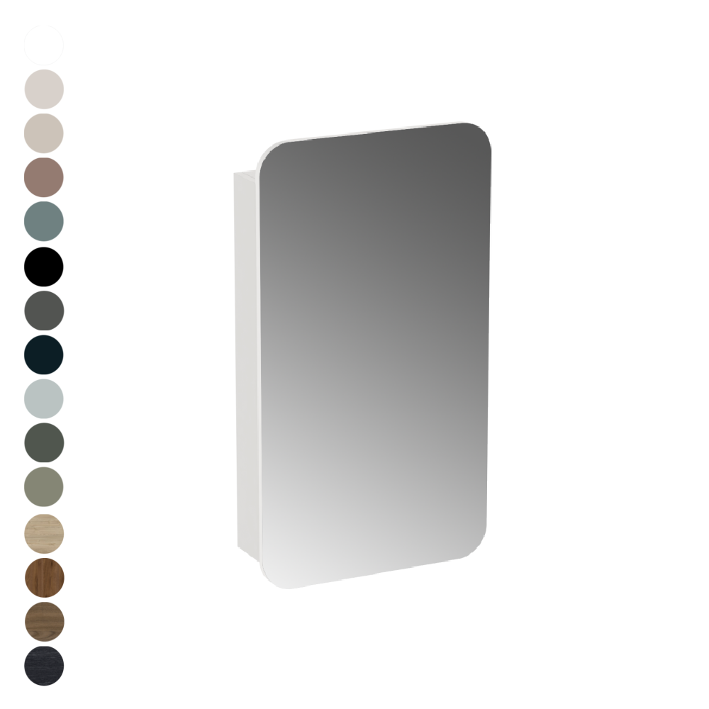 Vista 500 Rectangle Mirror Cabinet