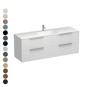 Forma Spio 1500 4 Drawer Vanity Centre Basin