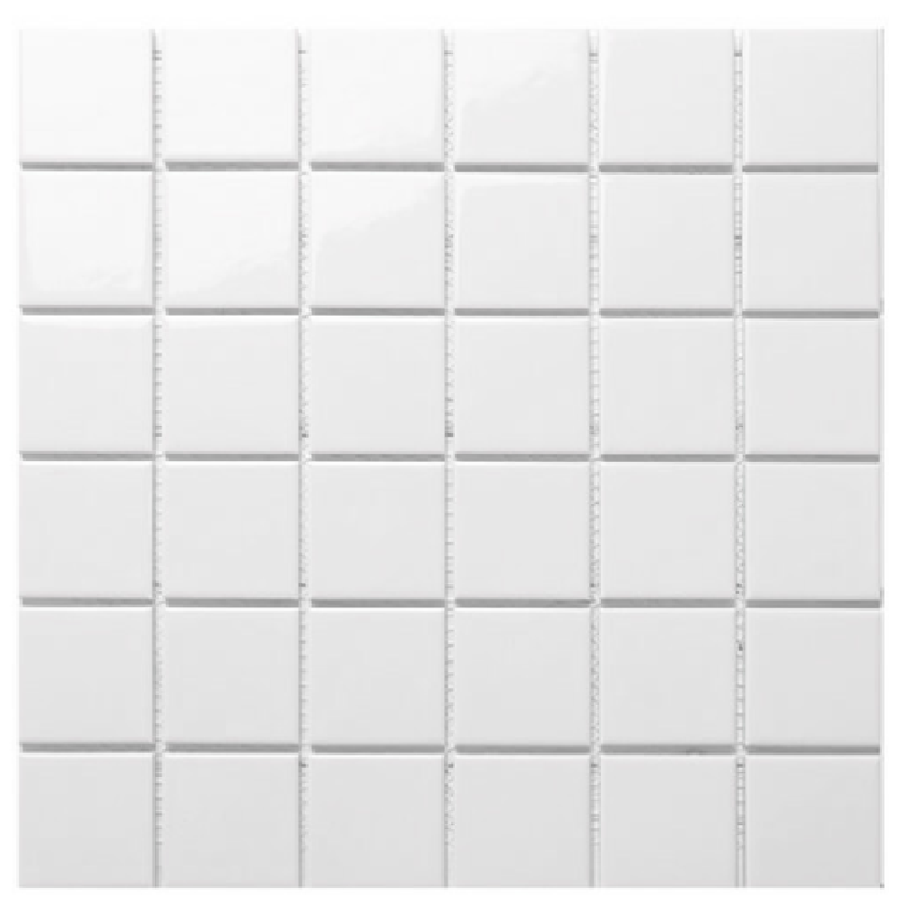 Square Mosaic Tiles | Matt White