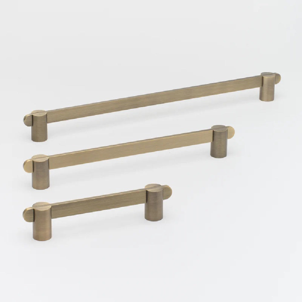Lo&Co Intersect Pull | Aged Brass