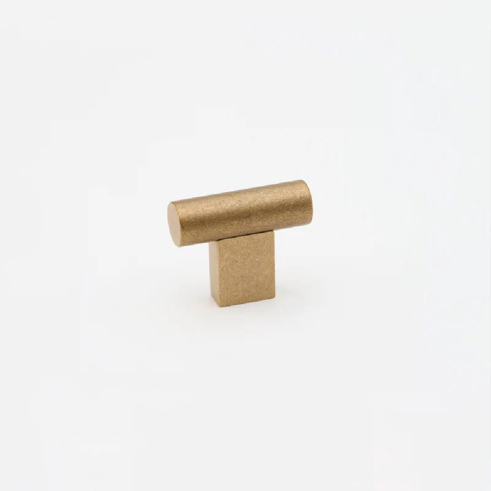 Lo&Co T-Pull  | Tumbled Brass