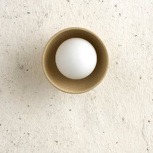 Robert Gordon Bowl Wall Sconce Light | Sand