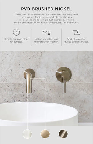 Meir Universal Basin & Bath Pop Up Waste | Brushed Nickel