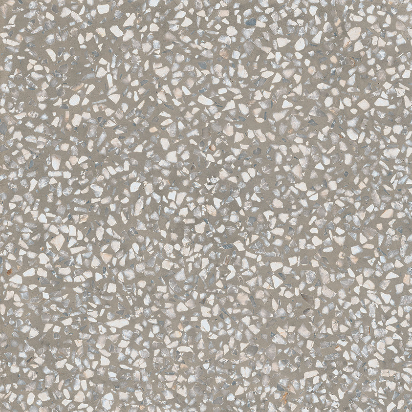 Como Terrazzo Porcelain Tiles | Grey