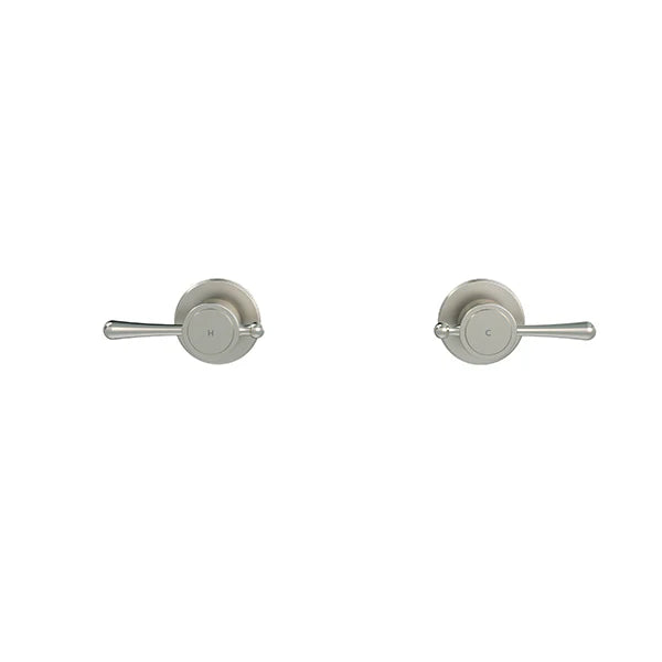Meir Harrington Quarter Turn Wall Tap Set
