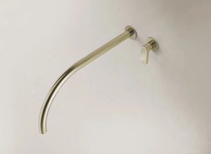 John Pawson JP Set 01 | Wall Mounted Basin Mixer with Spout